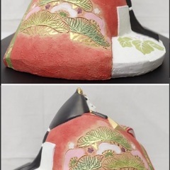 お雛さま人形（博多人形）ガラスケース付の画像