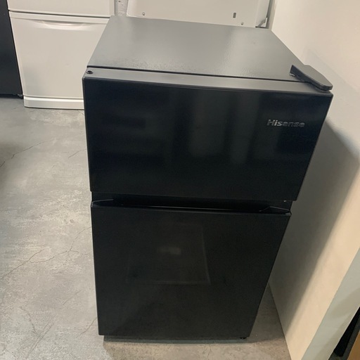 ジモティー割】Hisense 2025年製87L ノンフロン冷凍冷蔵庫（ID1789）