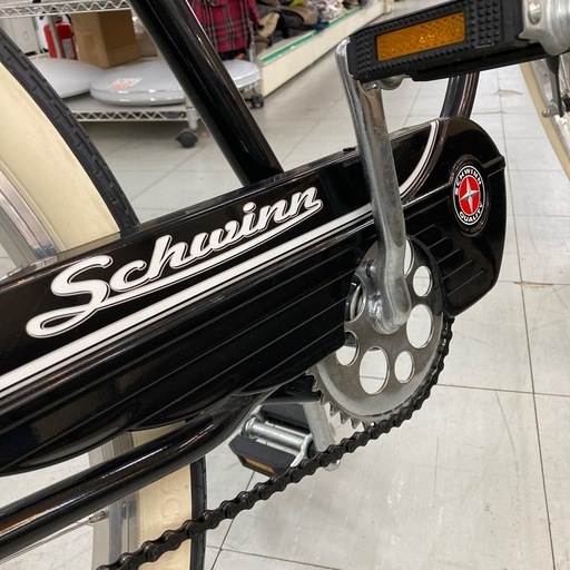 ⭐︎美品⭐︎SCHWINNシュウィン　クラシッククルーザーSS26インチ自転車　※後付けのライトは壊れてます。
