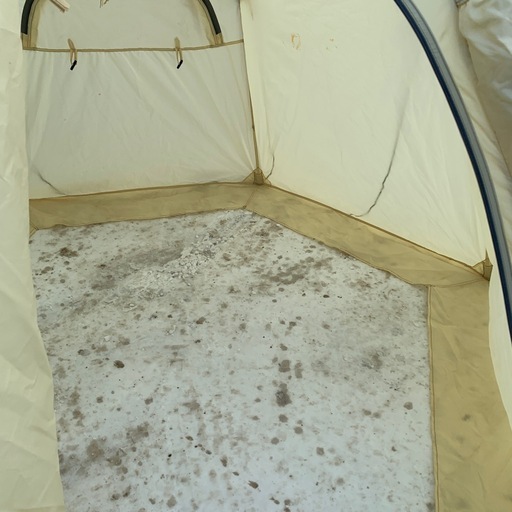 ワカサギテント　NORTH DOME TENT　WT-04　汚れあり