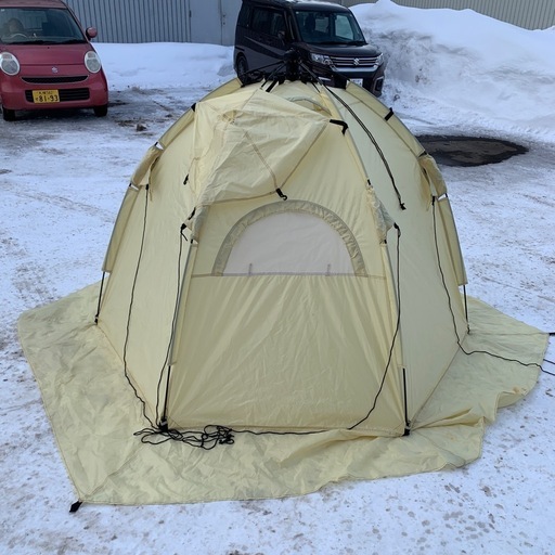 ワカサギテント　NORTH DOME TENT　WT-04　汚れあり