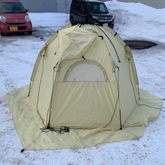 ワカサギテント　NORTH DOME TENT　WT-04　汚れありの画像