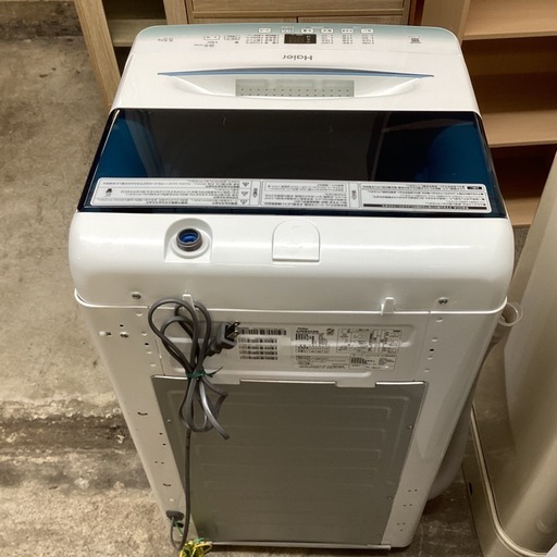 万代店　ハイアール　全自動洗濯機　5.5キロ
