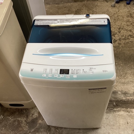 万代店　ハイアール　全自動洗濯機　5.5キロ