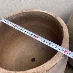 植木鉢　テラコッタの画像