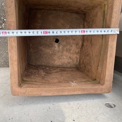 植木鉢　テラコッタの画像