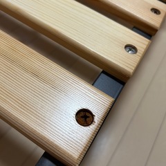 折りたたみセミダブルベットの画像