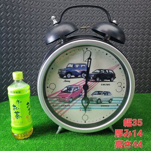 少 SYZUKI スズキ自動車 目覚まし時計 ジムニー/カルタス/セルボ/ワークス  ノベルティ