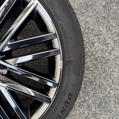 トヨタ210系クラウン アスリート スパッタリング アルミホイールの画像