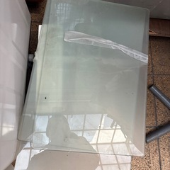 強化ガラス板　３枚セット棚板　の画像