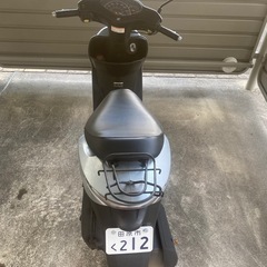 【最安値】ナンバー付、自賠責保険2年付　即決後そのまま乗って帰れます！原付　スズキ　Dioの画像