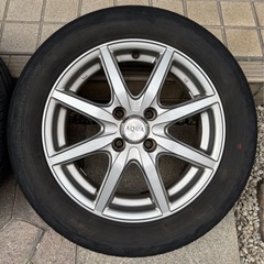 ヤリス　アクア等に15インチタイヤホイールセットの画像