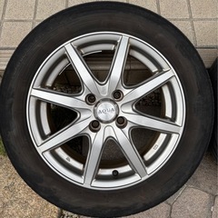 ヤリス　アクア等に15インチタイヤホイールセットの画像