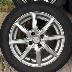 ヤリス　アクア等に15インチタイヤホイールセットの画像