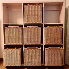 収納棚　収納ラックの画像