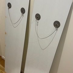 ニトリ　壁掛けミラー 2枚セットの画像