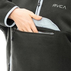 COLOR FLEECE HALF ZIP UP ハーフジップアップフリースの画像