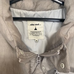 nikoand シアーリップウォームジャケット　Mサイズの画像