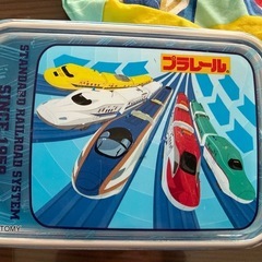 プラレール  新幹線　お弁当箱　お弁当袋　マリオ　アルミお弁当箱の画像