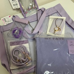 メンカラ　パープル💜応援グッズの画像