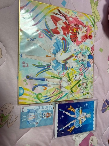 プリンセッションオーケストラ手描きイラスト、ポストカード