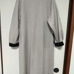 ノーブランド レディース ロングカーディガン グレー フリーサイズの画像