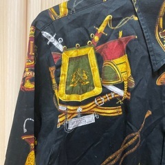 ラルフローレン　スカーフ柄シャツの画像