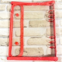 新品未使用　A5サイズ　ラメシールバインダーの画像