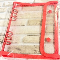 新品未使用　A5サイズ　ラメシールバインダーの画像