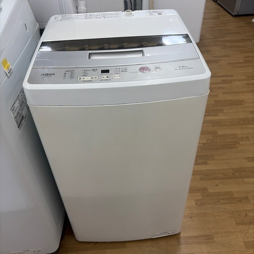 【ドリーム川西店御来店限定】☆ジモティー見たよ♪割引☆ アクア　4.5kg洗濯機 【99560000043507】