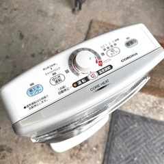 お引取り限定 動作良好 17年製 CORONA コロナ コアヒート 遠赤外線ストーブ 電気ストーブ AH-12RA の画像
