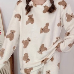 [新品未使用 未開封]  クマさん モコモコパジャマ  3Lの画像