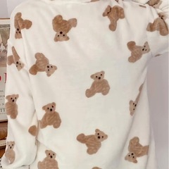 [新品未使用 未開封]  クマさん モコモコパジャマ  3Lの画像