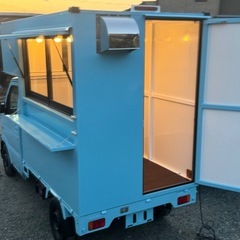 SUZUKIキャリートラックキッチンカー　移動販売車の画像