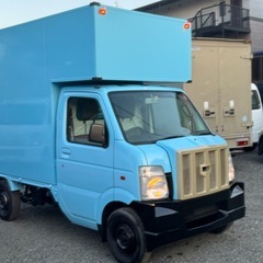 SUZUKIキャリートラックキッチンカー　移動販売車の画像