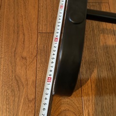 【ほぼ未使用】アイアンハンガーラック　ブラック
　の画像