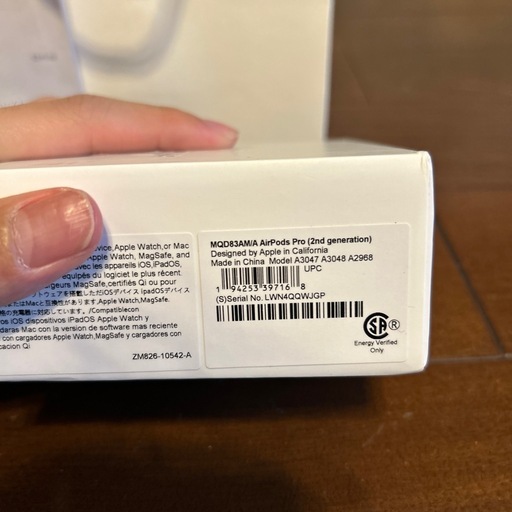 新品未使用 AirPodsPro2   type-c