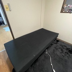 シングル　脚付きマットレスの画像