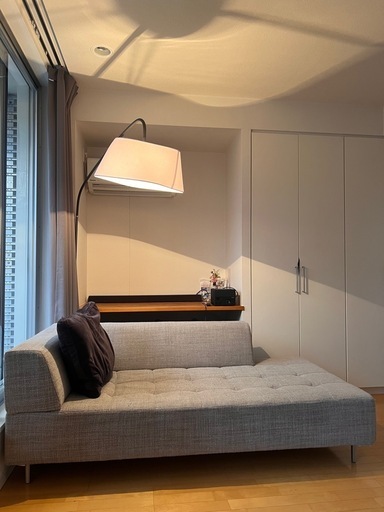 Espresso-living floor lamp アーチ型ランプ