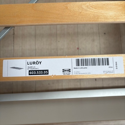 ⭐️IKEA⭐️ ベッドフレーム+ベッドマットレスセット　大阪市近郊配送無料