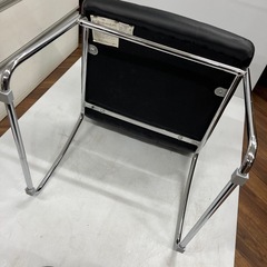 1234 NITORI ニトリ DCアベルST 椅子 ダイニングチェア HL-6166L BKの画像