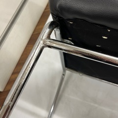 1233 NITORI ニトリ DCアベルST 椅子 ダイニングチェア HL-6166L BKの画像