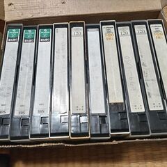 VHSテープ ４０本セット　直接引き取り限定の画像
