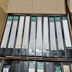 VHSテープ ４０本セット　直接引き取り限定の画像