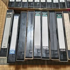 VHSテープ ４０本セット　直接引き取り限定の画像