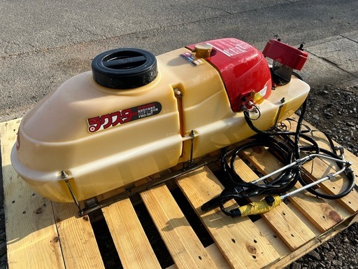 みのる産業　バッテリー散布機　噴霧機 ラクスター FBD-50T 高架型作業車用　バッテリー　走行　動力噴霧機　動墳　噴霧器　散布　消毒　除草　防除　薬剤　噴霧ノズル　充電器付き　簡易始動動画あり　宮崎
