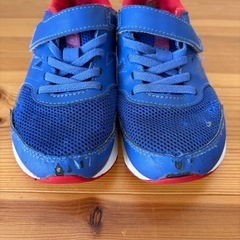 18cm ニューバランス,VANS スニーカー2足セットの画像