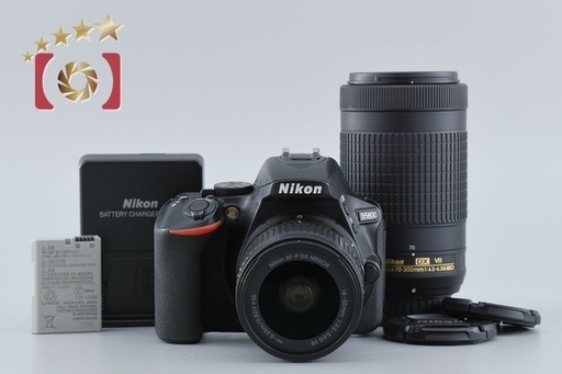 【中古】Nikon ニコン D5600 ダブルズームキット