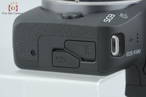 【中古】Canon キヤノン EOS R100 ミラーレス一眼カメラ シャッター回数僅少