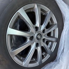 ブリヂストン製スタッドレスタイヤ＋アルミホイール 4本セット  冬の定番・安心の ブリヂストン製スタッドレスタイヤ ICE ESPORTE（アイスエスポルテ） の4本セットです。の画像